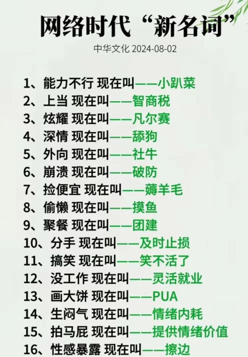 网络用语