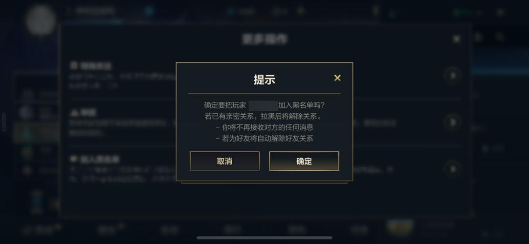 英雄联盟被拉黑有什么影响