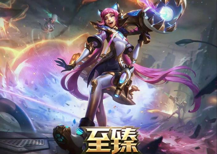 【皮肤鉴赏】至臻水晶玫瑰格温