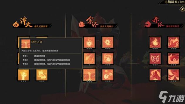 《枪火重生》狐狸流派选取