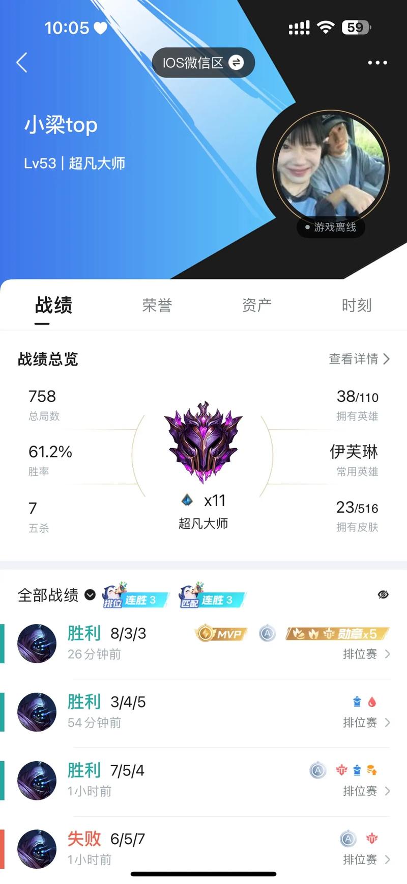 lol手游打到大师很强吗