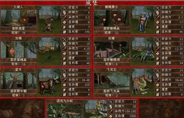 英雄无敌3wog新八级兵种