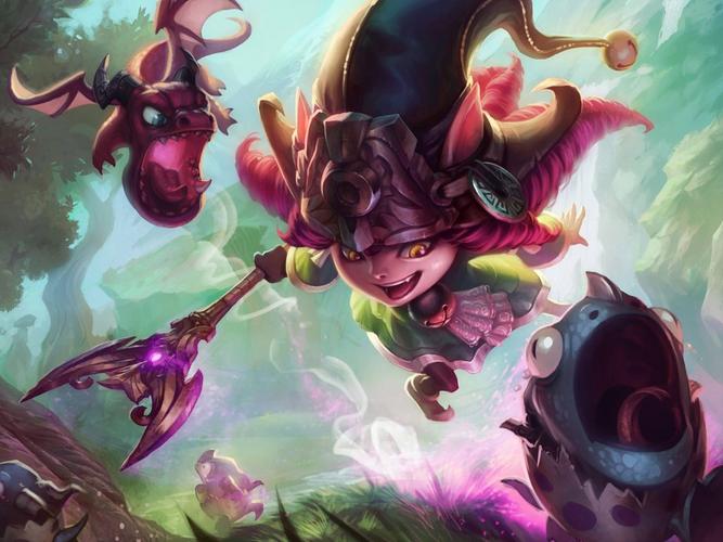 《LOL》璐璐的驯龙女巫是全特效吗?