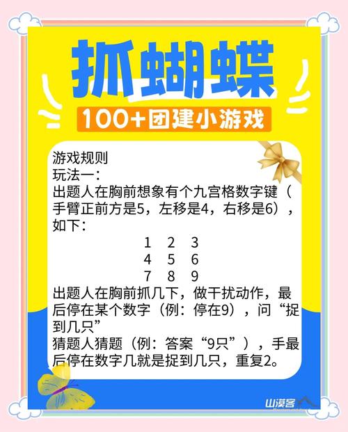 抓蝴蝶逻辑游戏